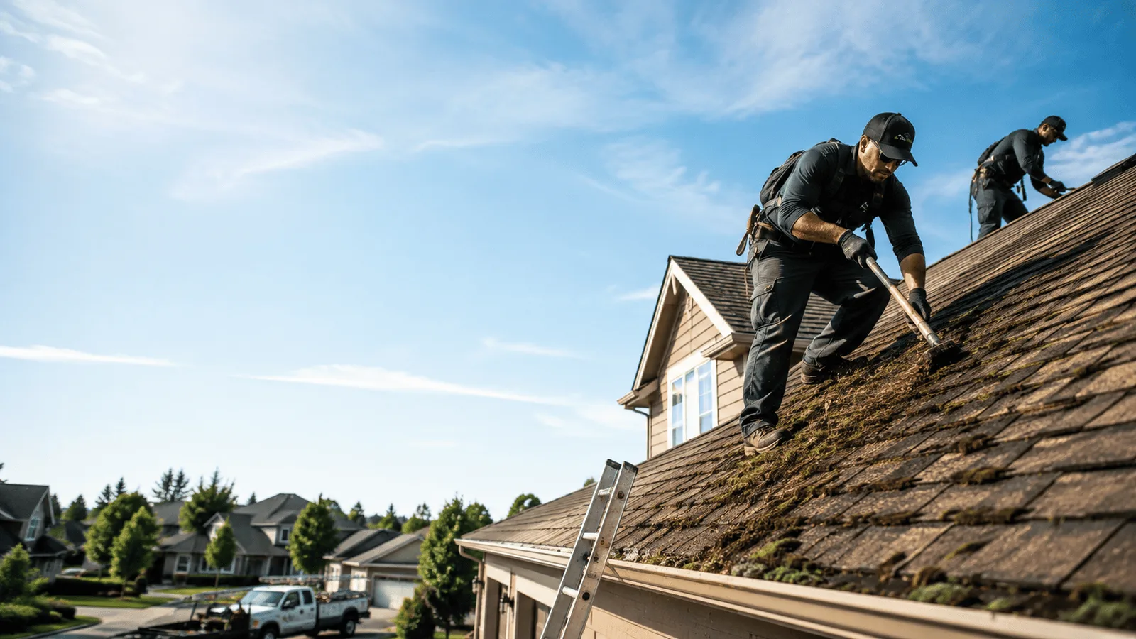 Roof Moss Removal in Brookfield, OH near me